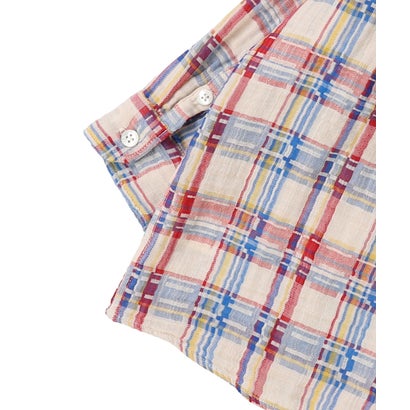 Double-weave Plaid Shirt （OFF WHITE）｜詳細画像