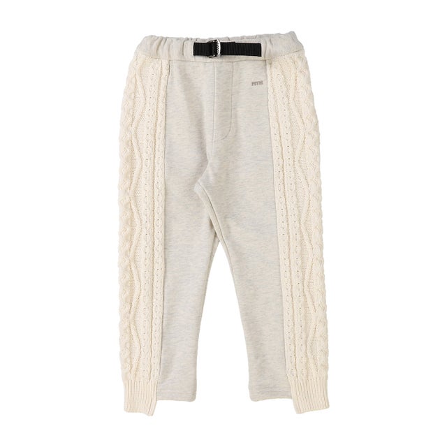 Knit Docking Pants(LADIES) （WHITE）