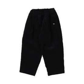Cotton Sheersucker Corduroy Pants(LADIES) （BLACK）