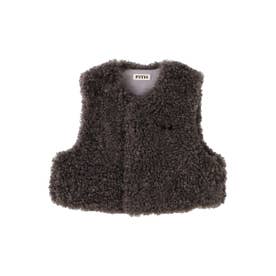 Fur Vest(LADIES) （CHARCOAL GRAY）