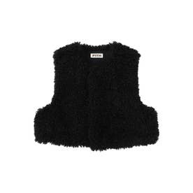 Fur Vest(LADIES) （BLACK）