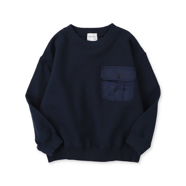 GROOVY Pocket Sweat Shirt （NAVY）