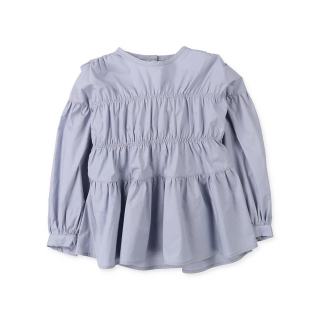 Loan Tiered Blouse （BLUE）