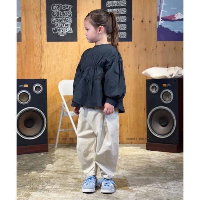 Dried Twill Volume Pants （OFF WHITE）