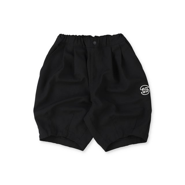 Polyester CANAPA Ballooned Shorts （BLACK）