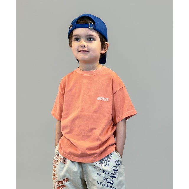 Over-dyed Short Sleeve Tee （ORANGE）