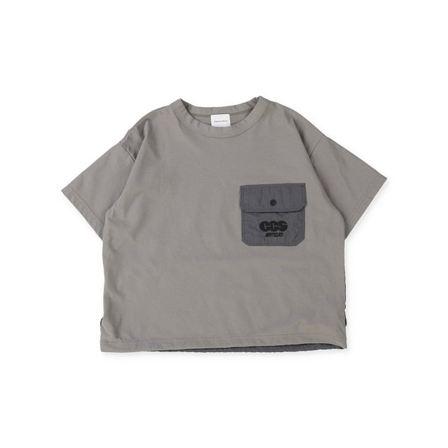 NEW JERSEY CLOTH Drawstrings Tee （GRAY）