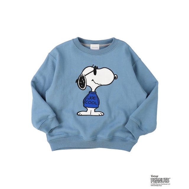 SNOOPY JOE COOL Sweatshirt （LIGHT BLUE）