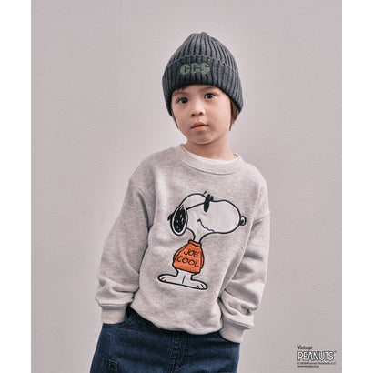 グルーヴィーカラーズ GROOVY COLORS SNOOPY JOE COOL Sweatshirt （GRAY）｜詳細画像
