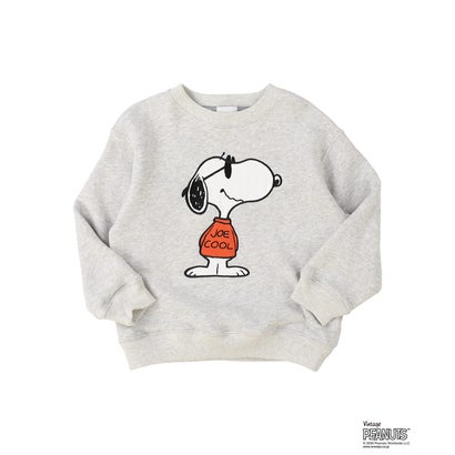 グルーヴィーカラーズ GROOVY COLORS SNOOPY JOE COOL Sweatshirt （GRAY）｜詳細画像