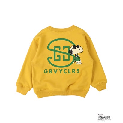 グルーヴィーカラーズ GROOVY COLORS SNOOPY JOE COOL Sweatshirt （MUSTARD）｜詳細画像