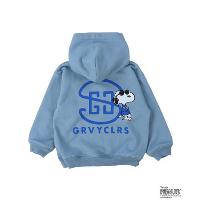 グルーヴィーカラーズ GROOVY COLORS SNOOPY JOE COOL Hoodie （LIGHT BLUE）｜詳細画像