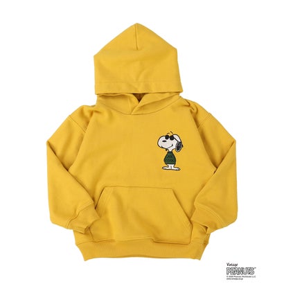 グルーヴィーカラーズ GROOVY COLORS SNOOPY JOE COOL Hoodie （MUSTARD）｜詳細画像