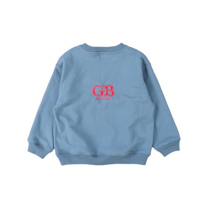 グルーヴィーカラーズ GROOVY COLORS GRVY BURGERS Sweatshirt （LIGHT BLUE）｜詳細画像