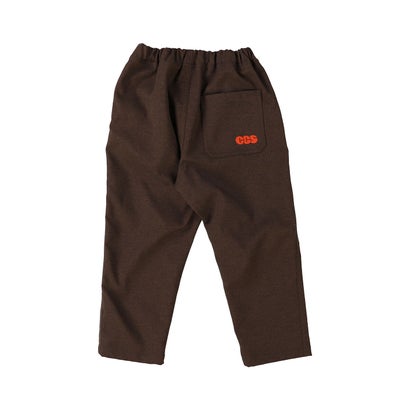 グルーヴィーカラーズ GROOVY COLORS Serge Stretch CITY Pants （BROWN）｜詳細画像