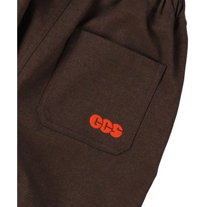 グルーヴィーカラーズ GROOVY COLORS Serge Stretch CITY Pants （BROWN）｜詳細画像