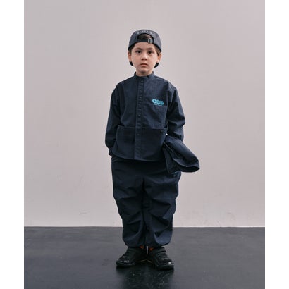 Light shell Taffeta Over Easy Pants （NAVY）｜詳細画像