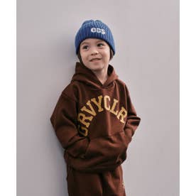 GRVYCLRS Applique Hoodie （BROWN）