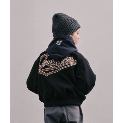 GRVYCLRS Applique Hoodie （NAVY）｜詳細画像
