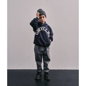 GRVYCLRS Applique Hoodie （NAVY）