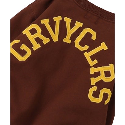 GRVYCLRS Applique Sweatshirt （BROWN）｜詳細画像