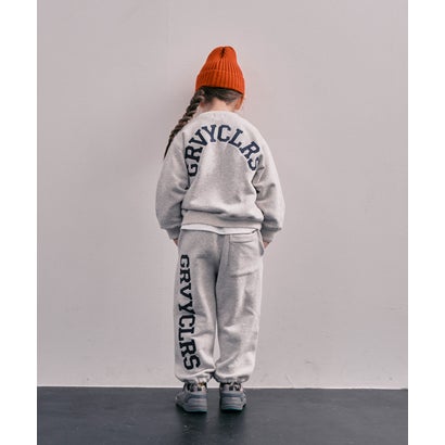 GRVYCLRS Applique Sweatshirt （GRAY）｜詳細画像