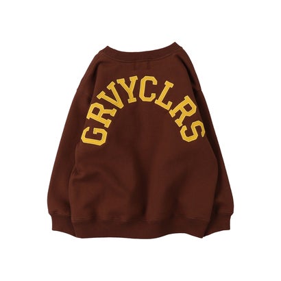 GRVYCLRS Applique Sweatshirt （BROWN）｜詳細画像