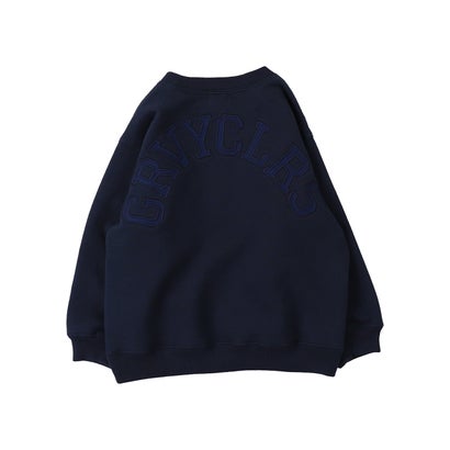 GRVYCLRS Applique Sweatshirt （NAVY）｜詳細画像
