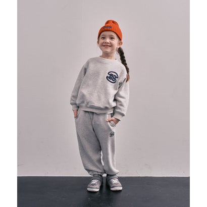 GRVYCLRS Applique Sweatshirt （GRAY）｜詳細画像