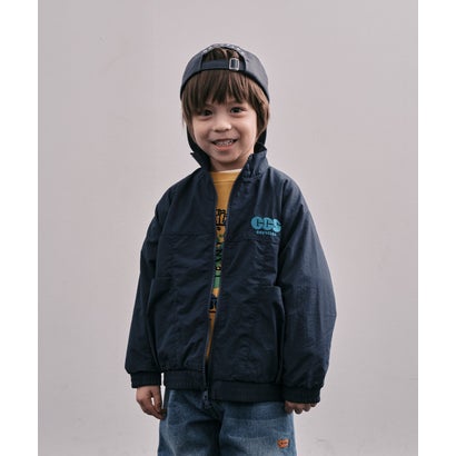 Light shell Taffeta Zip Jacket （NAVY）｜詳細画像