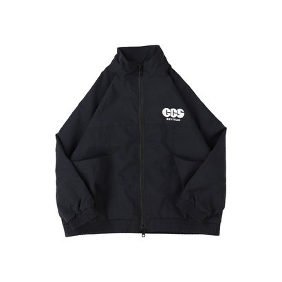 Light shell Taffeta Zip Jacket （BLACK）｜詳細画像