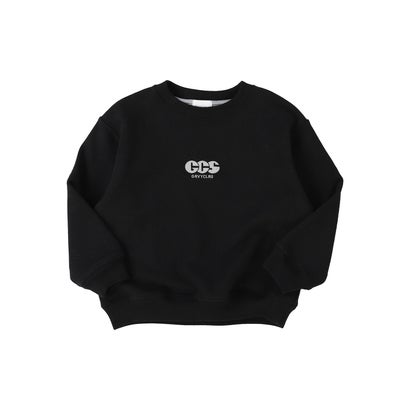 グルーヴィーカラーズ GROOVY COLORS GCS Colorful Embroidery Sweatshirt （BLACK）｜詳細画像