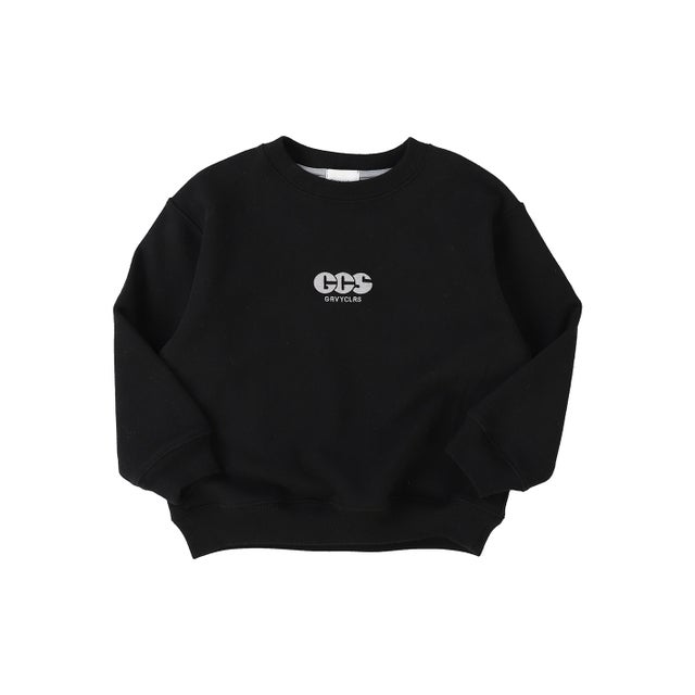 GCS Colorful Embroidery Sweatshirt （BLACK）