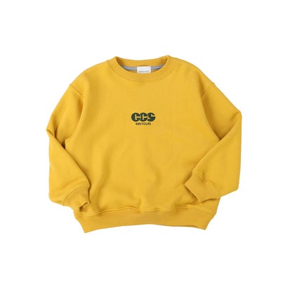 グルーヴィーカラーズ GROOVY COLORS GCS Colorful Embroidery Sweatshirt （MUSTARD）｜詳細画像