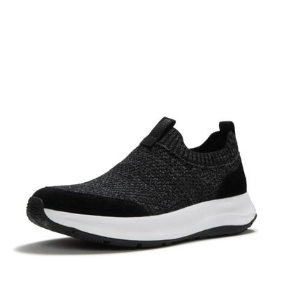 フィットフロップ fitflop F-MODE FLOW CHUNKY KNIT TRAINERS （Black）｜詳細画像