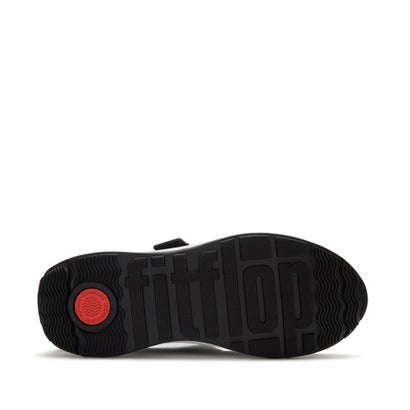 フィットフロップ fitflop F-MODE FLOW PEARL & CRYSTAL MARY-JANE TRAINERS （Black）｜詳細画像