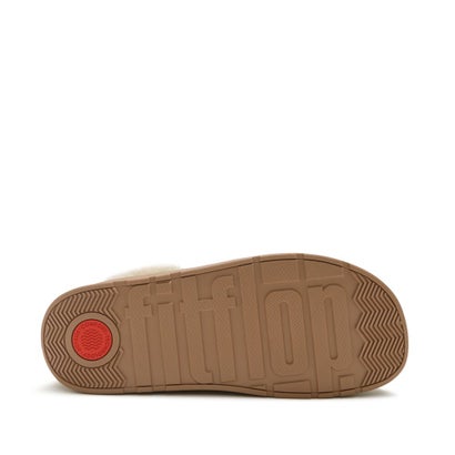 フィットフロップ fitflop GEN-FF SUEDE SHEARLING LACE UP BOOTS （Cappuccino）｜詳細画像