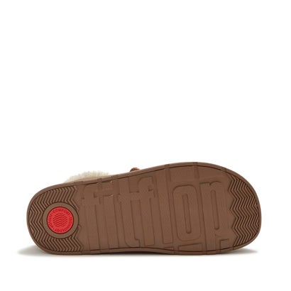 GEN-FF SUEDE SHEARLING LACE UP BOOTS （Terracotta Tan）｜詳細画像