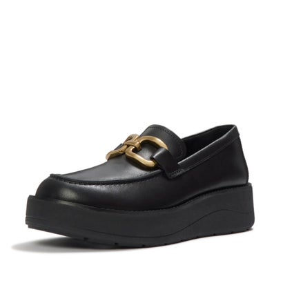 GEN-FF ROAM LEATHER CHUNKY SNAFFLE LOAFERS （Black）｜詳細画像