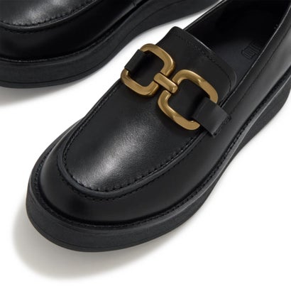 GEN-FF ROAM LEATHER CHUNKY SNAFFLE LOAFERS （Black）｜詳細画像
