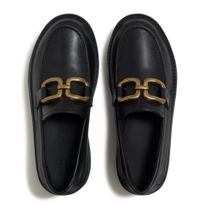 GEN-FF ROAM LEATHER CHUNKY SNAFFLE LOAFERS （Black）｜詳細画像