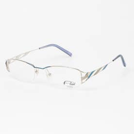 メガネ 眼鏡 アイウェア レディース メンズ （シルバー/ライトブルー）