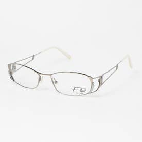 メガネ 眼鏡 アイウェア レディース メンズ （グレー/マットゴールド）