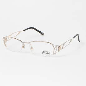 メガネ 眼鏡 アイウェア レディース メンズ （ゴールド/マットグレー）
