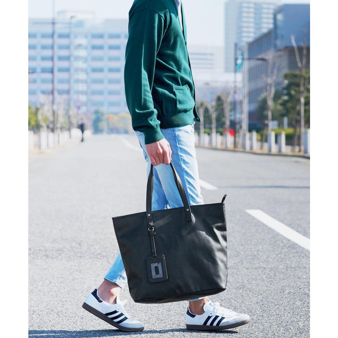 COACH 2wayバッグ トートバッグ ショルダーバッグ A4可能 大容量 青 
