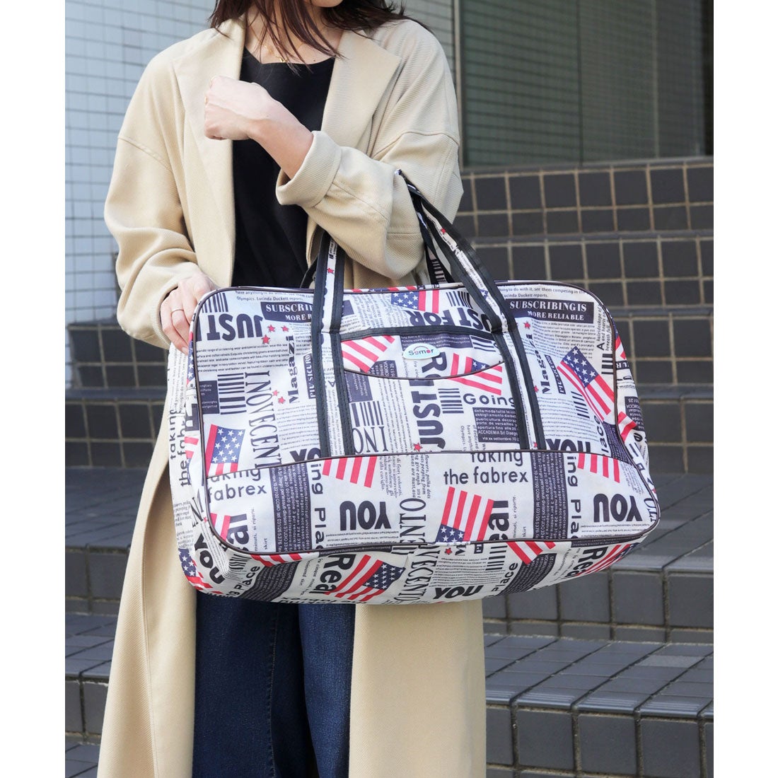 フロージュ florge 【キャリーオン付・約35L(2泊3日用)】 撥水 2WAY