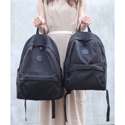 【2size展開(M/L)・撥水】キャリーオン ラウンドリュックサック/トラベルバッグ/マザーズリュック （カーキ）｜詳細画像