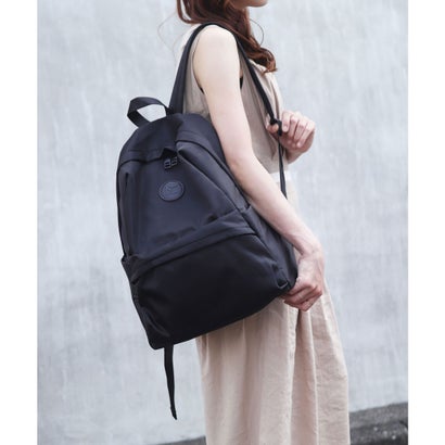 【2size展開(M/L)・撥水】キャリーオン ラウンドリュックサック/トラベルバッグ/マザーズリュック （カーキ）｜詳細画像