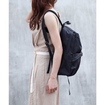 【2size展開(M/L)・撥水】キャリーオン ラウンドリュックサック/トラベルバッグ/マザーズリュック （カーキ）｜詳細画像