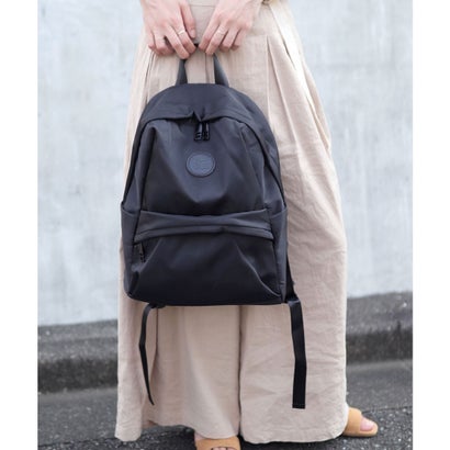 【2size展開(M/L)・撥水】キャリーオン ラウンドリュックサック/トラベルバッグ/マザーズリュック （カーキ）｜詳細画像